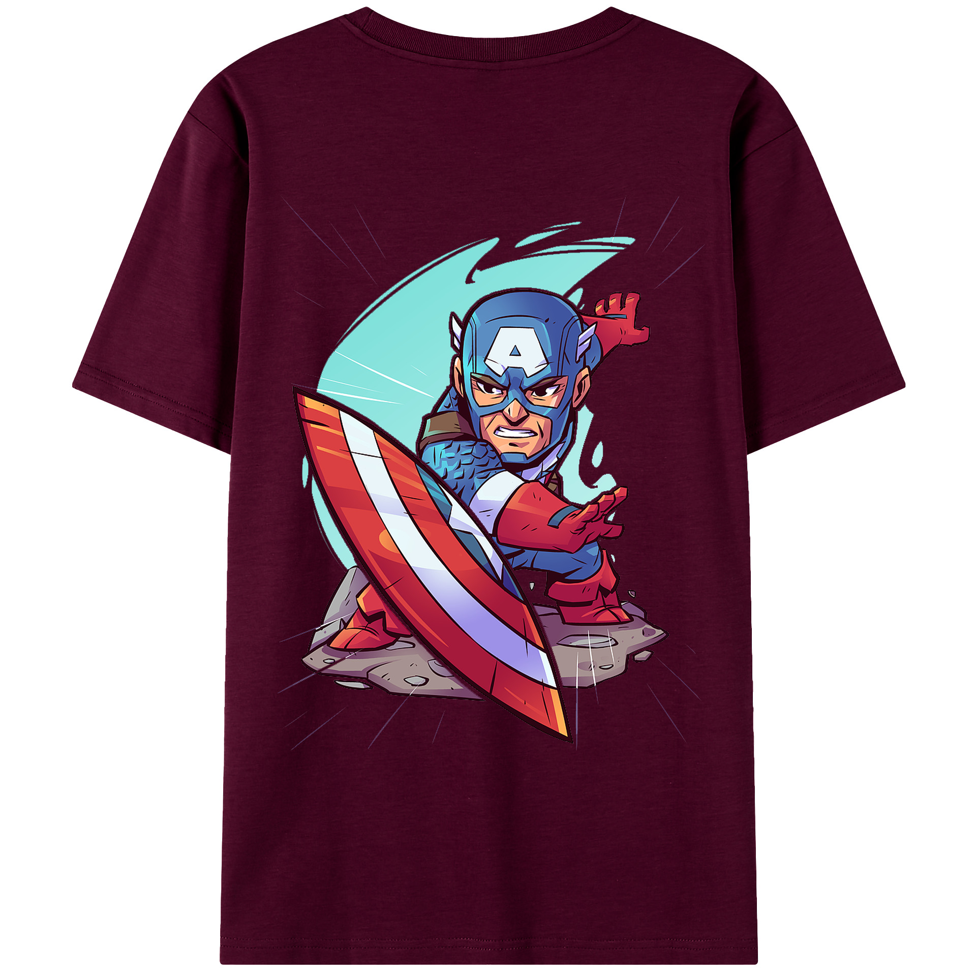（画像用） アベンジャーズ The Avengers レディース半袖Tシャツ(バックプリント)